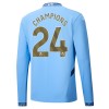 Nogometni Dres Manchester City Champions 24 Domaći 24/25 Dugi rukav